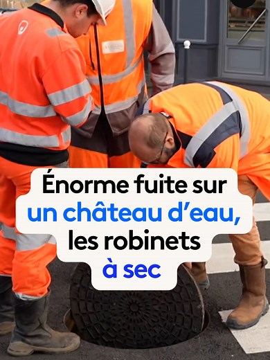 💧 Plus une goutte d’eau dans plusieurs foyers du centre-ville de Béthune. En cause : une énorme fuite qui a vidé un château d’eau. Bonne nouvelle : la fuite a enfin été localisée et les équipes étaient à pied d’œuvre pour rétablir la situation. #eau #fuite #bethune