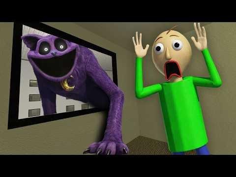 Catnap Chase Baldi in Garry's Mod?