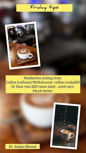 #coffee ☕️ #coffeeheadache#homeopathicmedicine