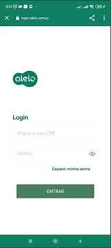 esquecir a senha ou e-mail do meu alelo (aplicativo ou cartão) como recuperar