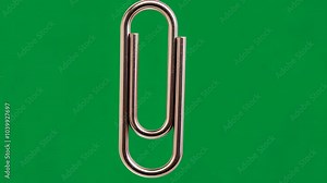 How to create a decorative paperclip model for school projects