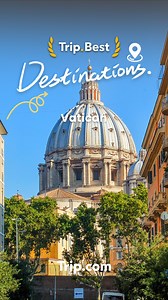 The Vatican stands as a spiritual and artistic beacon in the heart of Rome ✝️🎨. Marvel at Michelangelo’s breathtaking Sistine Chapel frescoes, stand beneath St. Peter’s Basilica’s towering dome, and wander the Vatican Museums’ endless halls of treasures. 🖼 👍Check out the link in our bio for more on Trip.Best destinations ranking! Follow us to get more travel inspirations @trip.best_official @trip. 💙Proud of your content and want more people to know about your adventures? Tag us in your post!