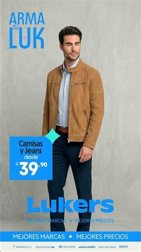 ¡Camisas y jeans desde S/ 39.90 y chalecos desde S/ 69.90!