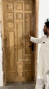413K views · 4.1K reactions | Pure Teak Wood Door Design | सागवान की लकड़ी का ऐसा दरवाज़ा आज तक नहीं देखा होगा #woodendoordesign #sagwandoordesign #razawoodwork #doordesigninspiration #HomeImprovement #TeakWoodCraft #teakwooddoor #furniture #woodworking #homedecorideas #HomeDecorInspo | Raza Wood Work | Facebook