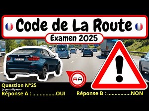 ✅ TEST GRATUIT DU CODE DE LA ROUTE 2025 🚗 #157