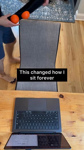 If you’re slouching right now, this is your wake up call. I couldn’t stop myself from slouching so I invented this tool to finally fix my posture and my back pain. Comment ‘belt’ and I’ll send you more info and a discount! | Anytime Mobility