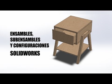 Configuraciones de pieza y ensambles en SolidWorks | #arktostgo