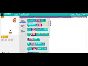 Moving a character with coding code.org