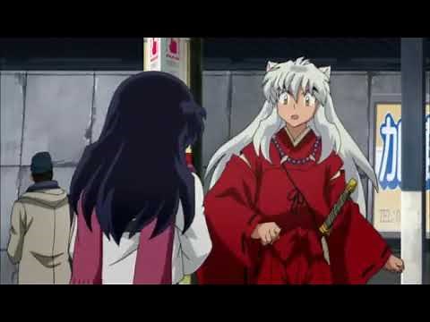 Inuyasha and Kagome falling in love