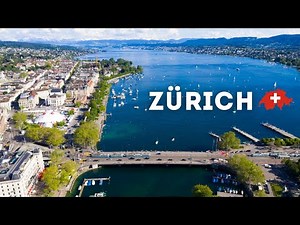 🇨🇭 Zürich Switzerland Walk 4K ☀️ Amazing Walking Tour - Beautiful Swiss city