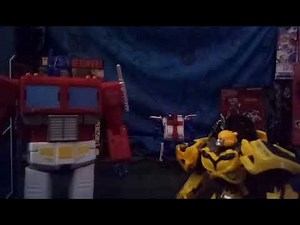 Bumblebee Movie Cybertron scene Stop Motion