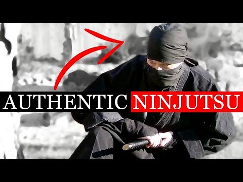 UNCOVERING the MYSTERY of AUTHENTIC NINJUTSU 🥷🏻‼️ The SECRET of REAL NINJA MARTIAL ARTS Training!