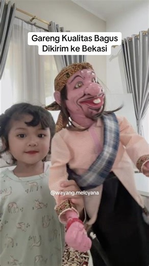 bareng Si Gareng joged #wayang #mainan #wayanggolek