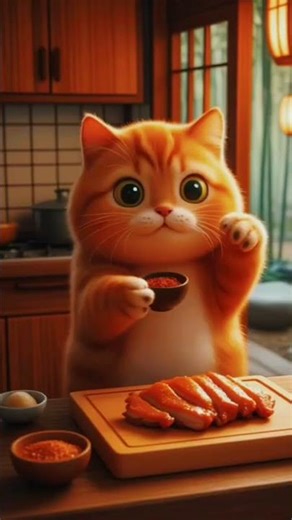 AI Cat Cooking Show 🐱🍳
