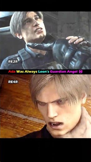 Ada Is Leon's Guardian Angel 🥺 RE2R vs RE4R