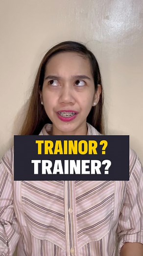 18K views · 421 reactions | Trainor or Trainer? #vocabulary #learnenglish #englishteacher | English Notes with Angie | Facebook