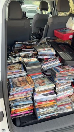 HUGE Reseller DVD VHS and CD Find!