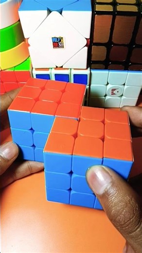 my new unique cube 😍 #rubikscube