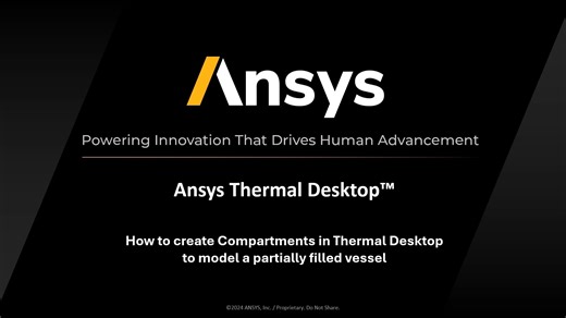 如何在 Thermal Desktop 中创建隔层来模拟部分填充的容器