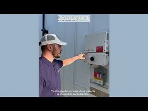 How to turn on Solar Edge inverter - Solar Panel System