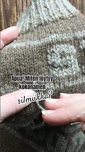 Miten löytyy kokonainen silmukka?