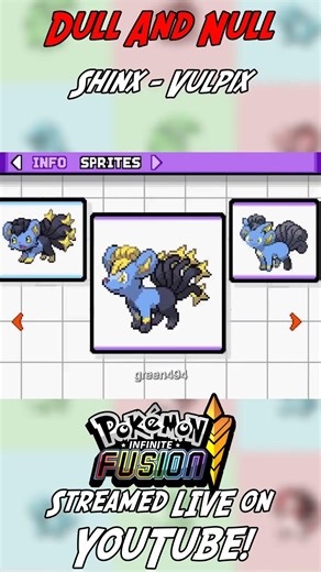 Shinx x Vulpix! - Pokémon Infinite Fusion VIEWER FUSION REQUEST