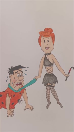 #flintstones #pinup #drawings #artwork #fyp