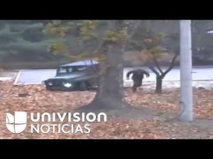 El dramático momento en que un soldado desertor escapa de Corea del Norte