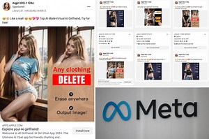 Sex workers outraged as ‘AI girlfriend’ ads flood Instagram and Facebook: ‘Would be deleted in an instant’