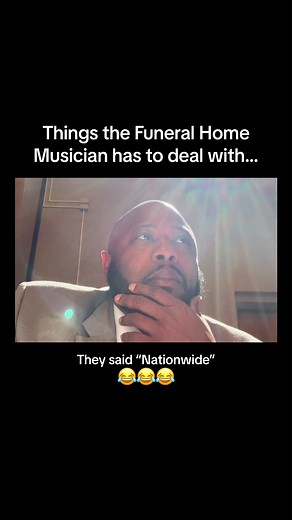 Funeral home musicians hear some stuff y’all just wouldn’t believe 😂🎹⚰️ #celebrationoflife #funeral #funeralservice #musician #funeralstory #funeralhomes #churchtiktok #viral #wrongwords #badsinging #blackfunerals #baptist #cogic #singing #blackchurch #baptistfit #pentecostal #hammondorgan #saintlouis