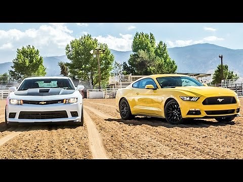 2015 Ford Mustang GT vs. 2015 Chevrolet Camaro SS - Head 2 Head Ep. 58