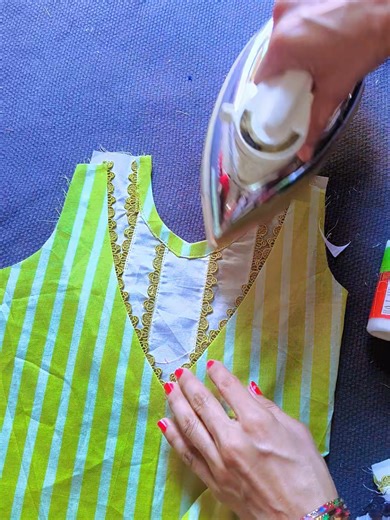 New Neck Design Stitching Tutorial