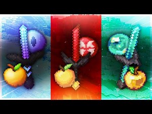 LOS 3 MEJORES TEXTURE PACKS para MINECRAFT SKYWARS, GENS, BEDWARS Y PVP! 😱