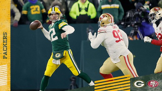 Aaron Rodgers throws DEEP to Aaron Jones for 75 yards | Packers vs. 49ers