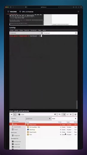 yangyangwithgnu/hardseed - GitHub Trending Today