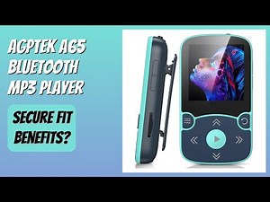 REVIEW (2026): AGPTEK A65 Bluetooth MP3 Player. Features