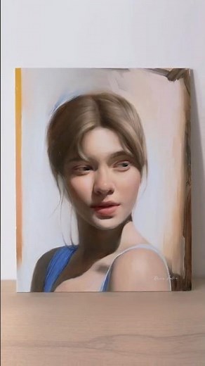 ​🎨 The SECRET TECHNIQUE to Paint a GORGEOUS Oil Portrait That Looks REAL #painting #art #oil