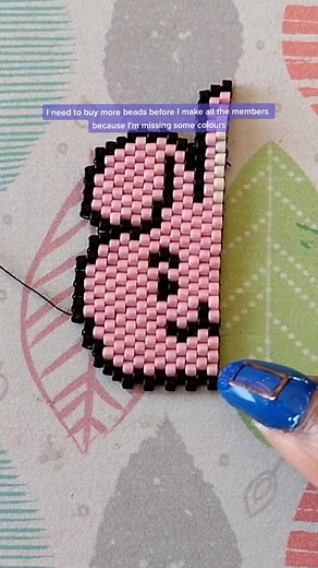 Creating BT21 Delica Bead Pins: A DIY Guide