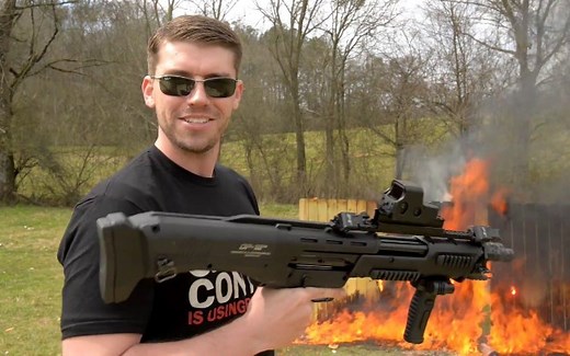 DP12双管霰弹枪！