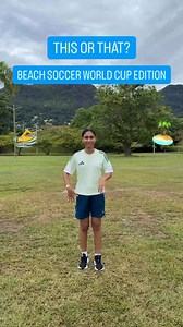 Asking 'This or That?' to FIFA Volunteers at the FIFA Beach Soccer World Cup 🏖️🌊 | FIFA