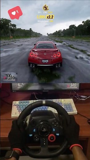 Fastest GTR R35 High Speed Jump 😳 Extreme Wheel POV | Forza Horizon 5