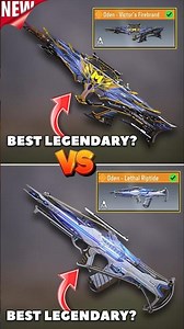 New vs Old Legendary Oden. #codm