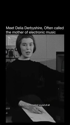 Before the world even knew what electronic music was, Delia Derbyshire was already crafting its blueprint. 🎛️ ⁠ Widely celebrated as a true pioneer, she built entire sonic worlds from tape loops, oscillators, and sheer creativity—long before synthesizers became a thing. ⁠ In this clip, she breaks sound down to its core elements: sine waves, square waves, white noise. The fundamentals. The particles of music. ⁠ But her genius wasn’t in the equipment—it was in how she shaped those waveforms into 