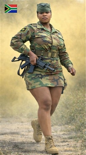 Inside south Africa's Female military force 🇿🇦