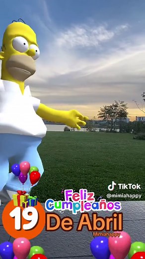 Feliz Cumpleaños 19 de Abril GIF