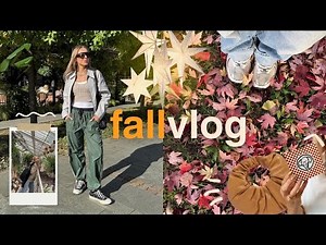 FALL RECAP: Botanical Garden, Preparing for Christmas and Designer HAUL | anyaeverywhere
