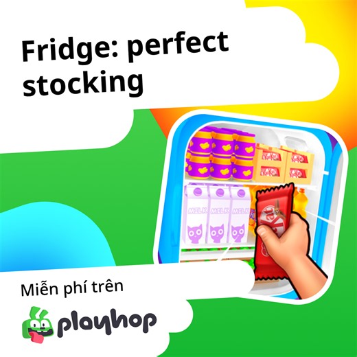 Fridge: perfect stocking: Chơi trực tuyến miễn phí trên Playhop