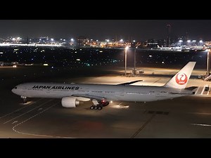 JAL 777-300ER(JA734J) エンジンスタート