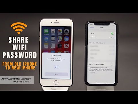 Share Wifi Password From iPhone 6, 7 plus, 8 plus to iPhone X, XR & XS MAX