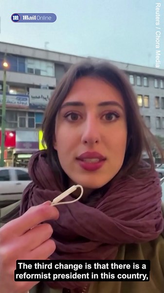 Italian journalist Cecilia Sala reports from Iran days before arrest